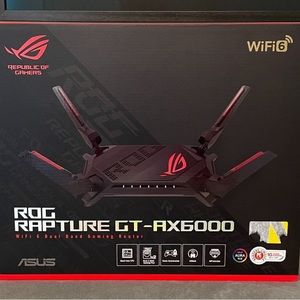 Rog rapture gt ax6000 Wi-Fi gaming router